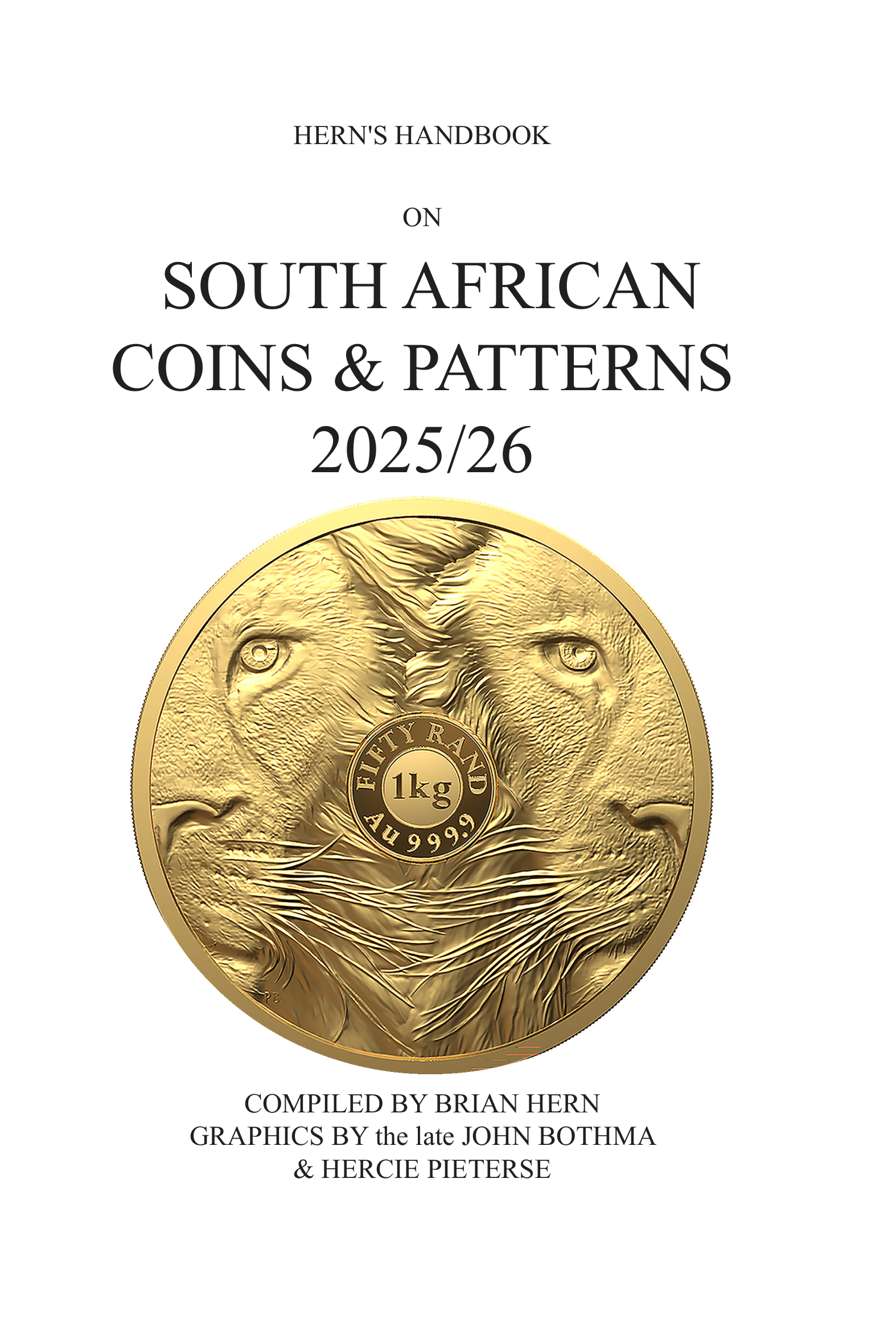 Hern's Handbook on South African Coins & Patterns 2025/26 cover
